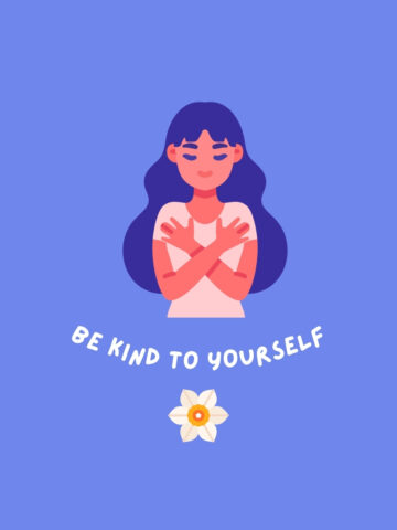 Be kind to yourself to heal after difficult family dynamics.
